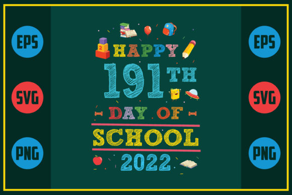 Celebrating 191 Days of School with Embroidery