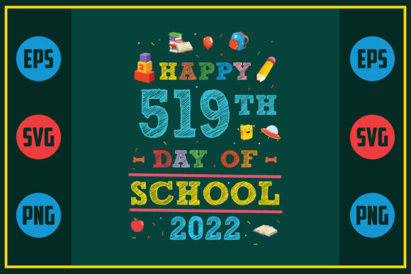Review: Happy 519th Day of School 2022 Embroidery Design